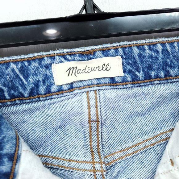 Madewell Jeans Size 26 Cropped Curvy Perfect Vintage High Rise Cotton Denim 29" - Picture 11 of 14
